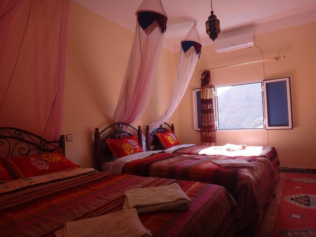 تنغير Maison D'Hotes Le Ciel Bleu الغرفة الصورة